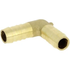 ANQUIER Coude Laiton égal Cannelé Ø15