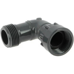 DURA Coude PVC Union Démontable Mâle-femelle 26-34
