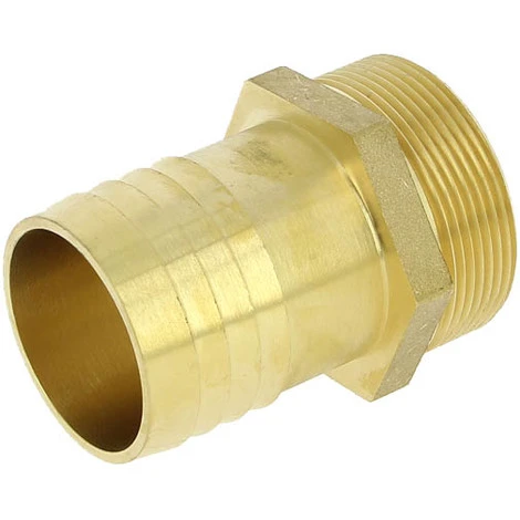 ANQUIER Embout Laiton Cannelé Ø52 Mâle 2" 3 ANQUIER Embout Laiton Cannelé Ø52 Mâle 2"