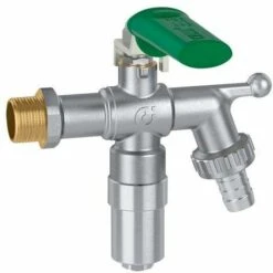 Promos Raccord d'arrosage Magasin 32 Robinet De Jardin Boule Avec Sécurité Antigel Caleffi 603450 | Chromé - Chromé