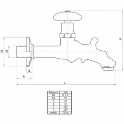 Robinet De Puisage Gargouille, à Manette Ronde IDROSFER - NEGRI S.R.L -Promos Raccord d'arrosage Magasin 1148938 3