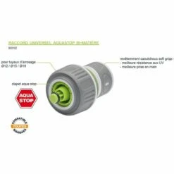 AROZ Raccord Automatique Plastique Ø19mm -Promos Raccord d'arrosage Magasin 11995847 3