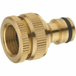 AROZ Nez De Robinet Automatique Laiton Femelle 3/4' + Réduction Femelle 1/2'