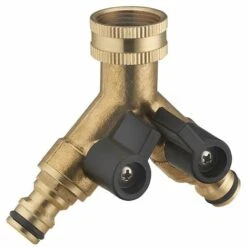 AROZ Nez Selecteur Double Automatique Laiton Femelle 3/4'