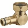 AROZ Raccord Tournant Devidoir Automatique Laiton -Promos Raccord d'arrosage Magasin 11995891 1