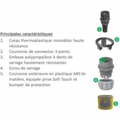 Raccord De Fin De Tuyau - HOZELOCK 2070 0000 - ø 12,5 Et 15 Mm - Garantie 2 Ans - Jaune 8 Raccord De Fin De Tuyau - HOZELOCK 2070 0000 - ø 12,5 Et 15 Mm - Garantie 2 Ans - Jaune -Promos Raccord d'arrosage Magasin 12199790 3