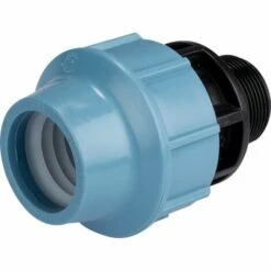 CAPVERT Raccord Pour Tuyau Polyéthylène Droit Mâle 40mm - 33x42