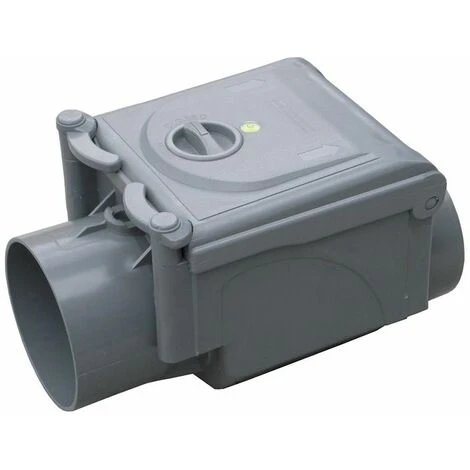 Clapet Anti-retour Ø100 Avec Niveau Bulle Incorporé - INTERPLAST 2 Clapet Anti-retour Ø100 Avec Niveau Bulle Incorporé - INTERPLAST