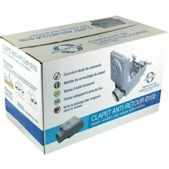 Clapet Anti-retour Ø100 Avec Niveau Bulle Incorporé - INTERPLAST 8 Clapet Anti-retour Ø100 Avec Niveau Bulle Incorporé - INTERPLAST -Promos Raccord d'arrosage Magasin 13095804 4