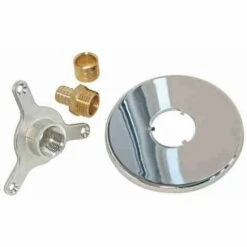 SÉLECTION P-PRO Applique Murale Pour Robinet D'arrosage à Glissement - Finition Nickelé