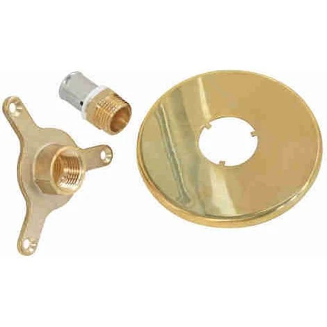 SOMATHERM Applique Murale Pour Robinet D'arrosage à Sertir - Finition Laiton Brut 3 SOMATHERM Applique Murale Pour Robinet D'arrosage à Sertir - Finition Laiton Brut