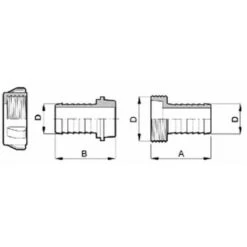 LEM SELECT Raccord Connecteur 2 Tuyaux Ø 50 -Promos Raccord d'arrosage Magasin 14032466 2