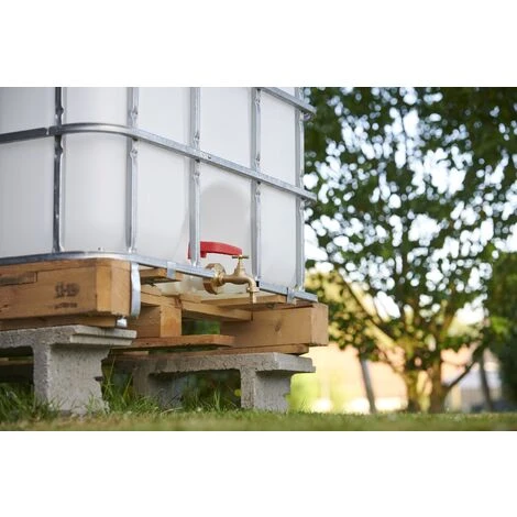 AROZ Kit Cuve 1000l Raccord Laiton S60-femelle 3/4'' + Robinet Clapet Mâle 3/4'' 4 AROZ Kit Cuve 1000l Raccord Laiton S60-femelle 3/4'' + Robinet Clapet Mâle 3/4'' – Image 2