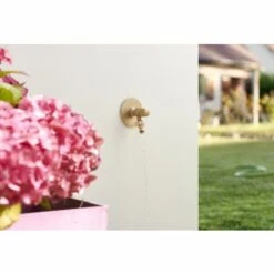 AROZ Platine De Fixation Robinet Exterieur à Visser + Platine Finition Brute -Promos Raccord d'arrosage Magasin 15287796 4