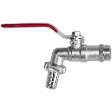 LEM SELECT Robinet Nickelé 1/4 De Tour Fileté 3/4 ", GZ 1", Pour Tuyau D'arrosage 3/4 " 3 LEM SELECT Robinet Nickelé 1/4 De Tour Fileté 3/4 ", GZ 1", Pour Tuyau D'arrosage 3/4 "