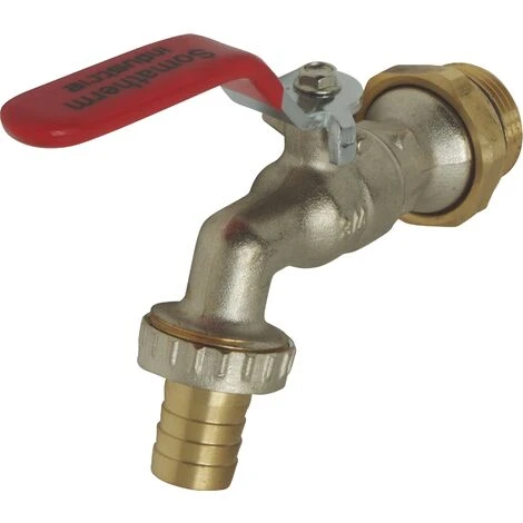 SOMATHERM FOR YOU Robinet De Puisage Orientable à Sphère - Poignée Plate - Mâle 3/4" - Sortie 3/4 - Nickelé 4 SOMATHERM FOR YOU Robinet De Puisage Orientable à Sphère - Poignée Plate - Mâle 3/4" - Sortie 3/4 - Nickelé – Image 2