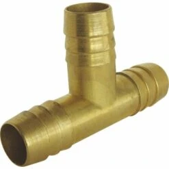 SOMATHERM FOR YOU Raccord Cannelé Té égal - Pour Tuyau D'arrosage Ø12mm - BRUT