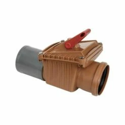 CAPRICORN CLAPET ANTI RETOUR Ø 100 F/F AVEC COULISSE 100, PROTEGE DES REMONTEES D'ODEURS ET DE NUISIBLES, ANTI REFLUX -Promos Raccord d'arrosage Magasin 22548135 3