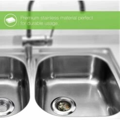 Crépine De Vidange, Crépine De Filtre D'évier D'évier De Baignoire De Douche D'évier De Cuisine En Acier Inoxydable 9 CM, Crépine De Vidange 2 Pièces LangRay 11 Crépine De Vidange, Crépine De Filtre D'évier D'évier De Baignoire De Douche D'évier De Cuisine En Acier Inoxydable 9 CM, Crépine De Vidange 2 Pièces LangRay -Promos Raccord d'arrosage Magasin 24227195 5