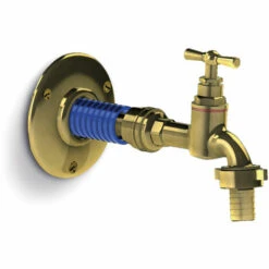 ANQUIER Applique Robinet De Jardin APLIC'EASY Laiton PER à Sertir Ø12