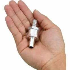 BRIDAY Set De 4 Clapet Anti-retour Gasoil 6/8/10/12mm, Valve à Carburant En Alliage D'aluminium Avec Flèche Pour Pour Essence Diesel Voiture Bateau Moto -Promos Raccord d'arrosage Magasin 29601039 3