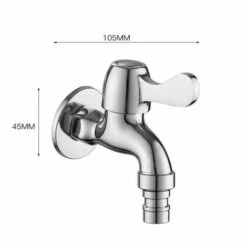 Robinet D'Arrêt Encastré Inox - SILAMP -Promos Raccord d'arrosage Magasin 30108592 4