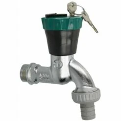 LE SANITAIRE Robinet De Décharge Water-Safe 3/4’’ Avec Raccord Flexible, Chromé Poli