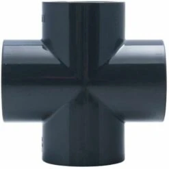JARDIBRIC Raccord Pression PVC En Croix ø50 Mm