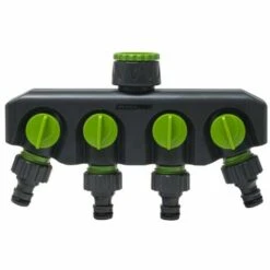 Té De Dérivation Avec Robinets Werkapro 4 Voies -Promos Raccord d'arrosage Magasin 32599967 4