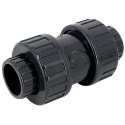 Clapet Anti-retour - Clapet PVC Pression à Coller Ressort Inox FF Ø50 De Centrocom