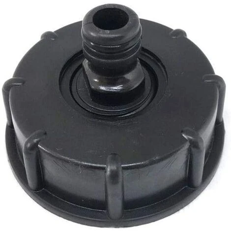 LITZEE 1 Pc Raccord/Bouchon Mamelon Raccord Rapide Et Joints,pour Cuve 1000 Litres IBC,S60x6 4 LITZEE 1 Pc Raccord/Bouchon Mamelon Raccord Rapide Et Joints,pour Cuve 1000 Litres IBC,S60x6 – Image 2