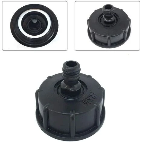 LITZEE 1 Pc Raccord/Bouchon Mamelon Raccord Rapide Et Joints,pour Cuve 1000 Litres IBC,S60x6 6 LITZEE 1 Pc Raccord/Bouchon Mamelon Raccord Rapide Et Joints,pour Cuve 1000 Litres IBC,S60x6 – Image 4