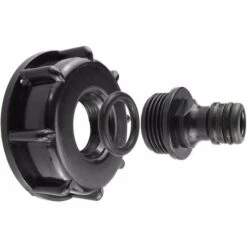 LITZEE 1 Pc Raccord/Bouchon Mamelon Raccord Rapide Et Joints,pour Cuve 1000 Litres IBC,S60x6 11 LITZEE 1 Pc Raccord/Bouchon Mamelon Raccord Rapide Et Joints,pour Cuve 1000 Litres IBC,S60x6 -Promos Raccord d'arrosage Magasin 33252708 5
