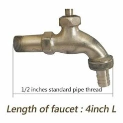 BRIDAY Robinet De Jardin Extérieur Décoratif Robinet De Tuyau D'eau En Laiton Rétro Fixé Au Mur Pour Tuyau De 1/2 "pouces, Dauphin 9 BRIDAY Robinet De Jardin Extérieur Décoratif Robinet De Tuyau D'eau En Laiton Rétro Fixé Au Mur Pour Tuyau De 1/2 "pouces, Dauphin -Promos Raccord d'arrosage Magasin 34853889 3