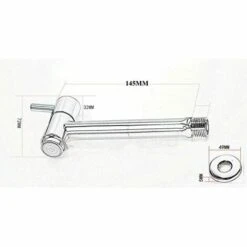 BETTERLIFE Robinet Mural En Laiton Pour Eau Froide, Lavabo, Serpillière, Robinets De Machine à Laver, Robinets De Jardin, Finition Chromée -Promos Raccord d'arrosage Magasin 35615428 5