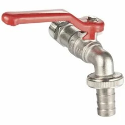 RAIN Robinet 1/4 De Tour En Laiton 1/2 Pouce