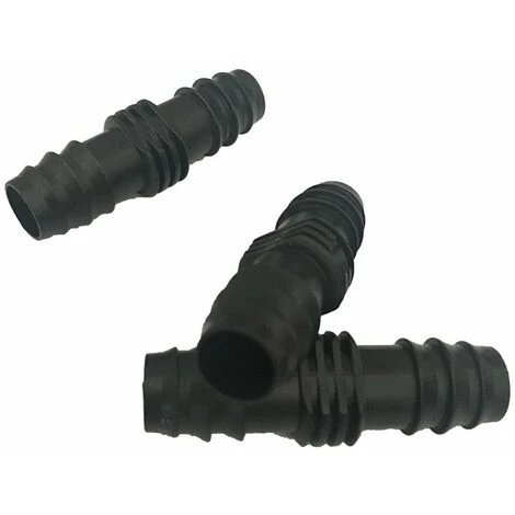 THSINDE 1/2" Tuyau D'arrosage T Eau Splitter Coude Bouchon D'extrémité 16 Mm Tuyau 3 Voies Irrigation Jardin Barbed Irrigation Goutte à Goutte Raccords 33pcs (Color : C) 4 THSINDE 1/2" Tuyau D'arrosage T Eau Splitter Coude Bouchon D'extrémité 16 Mm Tuyau 3 Voies Irrigation Jardin Barbed Irrigation Goutte à Goutte Raccords 33pcs (Color : C) – Image 2