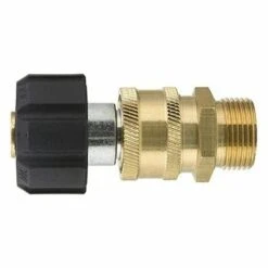 ECHOO Nettoyeur Haute Pression Coupler Adaptateur, Kit De Raccord Connexion Rapide, 3/8 à Filetage M22-14 Mâle Femelle, Diamètre Intérieur 14mm Pour Nettoyeur Haute Pression 9 ECHOO Nettoyeur Haute Pression Coupler Adaptateur, Kit De Raccord Connexion Rapide, 3/8 à Filetage M22-14 Mâle Femelle, Diamètre Intérieur 14mm Pour Nettoyeur Haute Pression -Promos Raccord d'arrosage Magasin 40396487 3