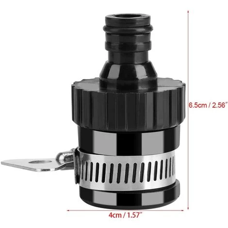 GUAZHUNIFR Raccord Robinet, Adaptateur De Robinet, Connecteur De Robinet Universel Tuyau De Robinet D'Eau De Jardin Adaptateur, Diamètre Extérieur Approprié Inférieur À 20MM 5 GUAZHUNIFR Raccord Robinet, Adaptateur De Robinet, Connecteur De Robinet Universel Tuyau De Robinet D'Eau De Jardin Adaptateur, Diamètre Extérieur Approprié Inférieur À 20MM – Image 3