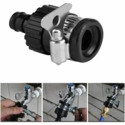 GUAZHUNIFR Raccord Robinet, Adaptateur De Robinet, Connecteur De Robinet Universel Tuyau De Robinet D'Eau De Jardin Adaptateur, Diamètre Extérieur Approprié Inférieur À 20MM 10 GUAZHUNIFR Raccord Robinet, Adaptateur De Robinet, Connecteur De Robinet Universel Tuyau De Robinet D'Eau De Jardin Adaptateur, Diamètre Extérieur Approprié Inférieur À 20MM -Promos Raccord d'arrosage Magasin 41577068 4