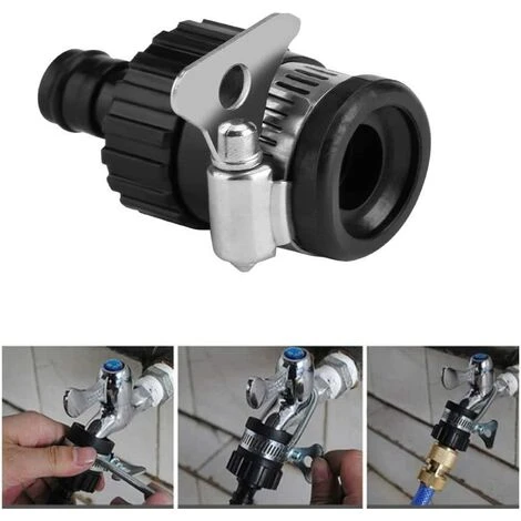 GUAZHUNIFR Raccord Robinet, Adaptateur De Robinet, Connecteur De Robinet Universel Tuyau De Robinet D'Eau De Jardin Adaptateur, Diamètre Extérieur Approprié Inférieur À 20MM 6 GUAZHUNIFR Raccord Robinet, Adaptateur De Robinet, Connecteur De Robinet Universel Tuyau De Robinet D'Eau De Jardin Adaptateur, Diamètre Extérieur Approprié Inférieur À 20MM – Image 4