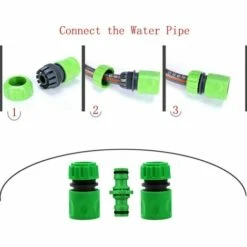GUAZHUNIFR Raccord Tuyau D'Arrosage,Connecteur Arrosage Accessoires De Tuyau (6 Raccord De Tuyau Rapide, 3 Raccord Mâle Double), Kit De Connexion Rapide Et Facile. 9 GUAZHUNIFR Raccord Tuyau D'Arrosage,Connecteur Arrosage Accessoires De Tuyau (6 Raccord De Tuyau Rapide, 3 Raccord Mâle Double), Kit De Connexion Rapide Et Facile. -Promos Raccord d'arrosage Magasin 41577394 3