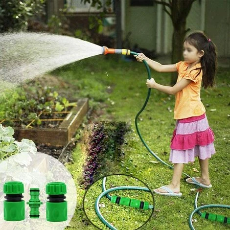 GUAZHUNIFR Raccord Tuyau D'Arrosage,Connecteur Arrosage Accessoires De Tuyau (6 Raccord De Tuyau Rapide, 3 Raccord Mâle Double), Kit De Connexion Rapide Et Facile. 7 GUAZHUNIFR Raccord Tuyau D'Arrosage,Connecteur Arrosage Accessoires De Tuyau (6 Raccord De Tuyau Rapide, 3 Raccord Mâle Double), Kit De Connexion Rapide Et Facile. – Image 5