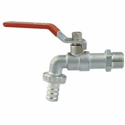 EDM Robinet D'évacuation à Biille 1/2" 3/4" (emballage)