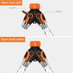 HIASDFLS Inverseur De Tuyau D'Arrosage Arrosage De Jardin Extérieur Inverseur De Robinet À Deux Voies -Promos Raccord d'arrosage Magasin 42477566 2