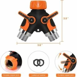 HIASDFLS Inverseur De Tuyau D'Arrosage Arrosage De Jardin Extérieur Inverseur De Robinet À Deux Voies -Promos Raccord d'arrosage Magasin 42477566 4