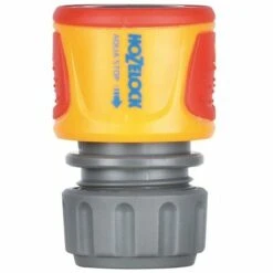HOZELOCK - Raccord Aquastop 12.5mm Et 15mm Soft Grip Blister