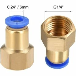 Accessoires De Poussée Pneumatique Rapide Raccord Rapide De Tuyau5pièces Irisfr (or) -Promos Raccord d'arrosage Magasin 43446142 4