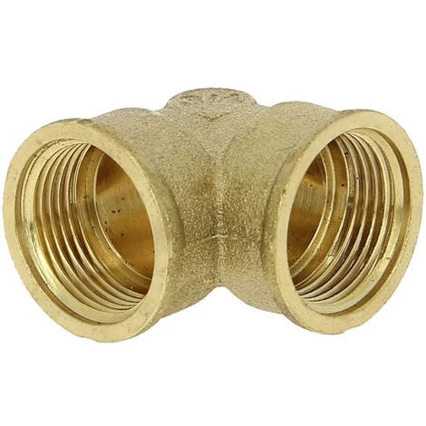 ANQUIER Coude Laiton égal Femelle 3/4 3 ANQUIER Coude Laiton égal Femelle 3/4