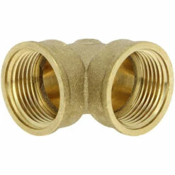 ANQUIER Coude Laiton égal Femelle 1"